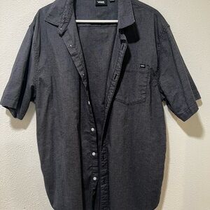 Vans Men's Black Short Sleeve Shirt